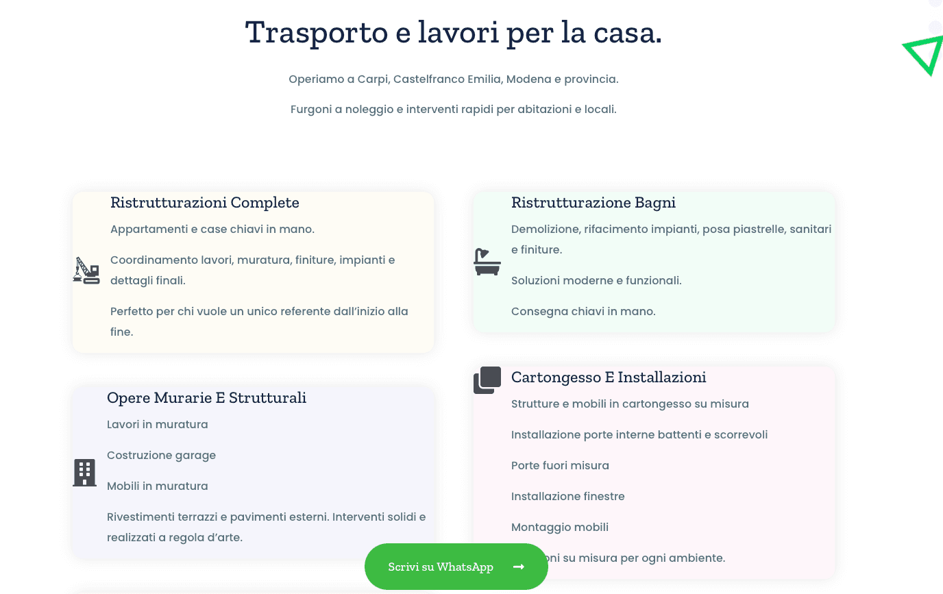 Dettaglio progetto Vivanoglo 2